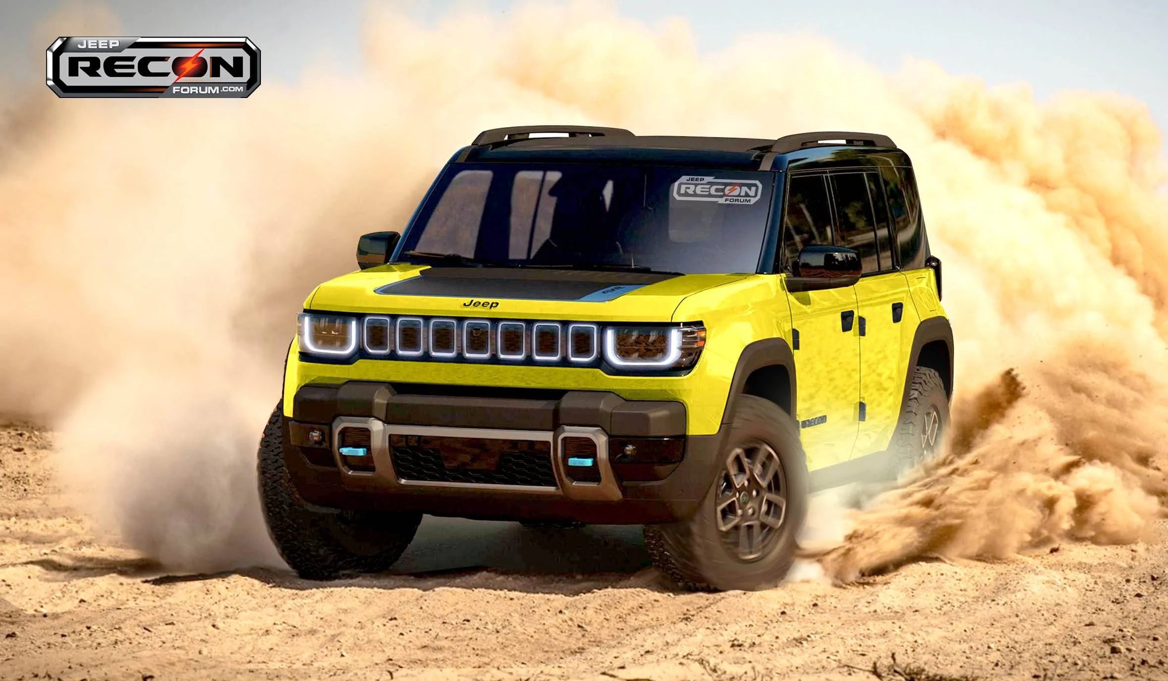 Jeep Recon EV 2025 Jeep Recon EV Previews in More Colors Jeep-Recon-Yello