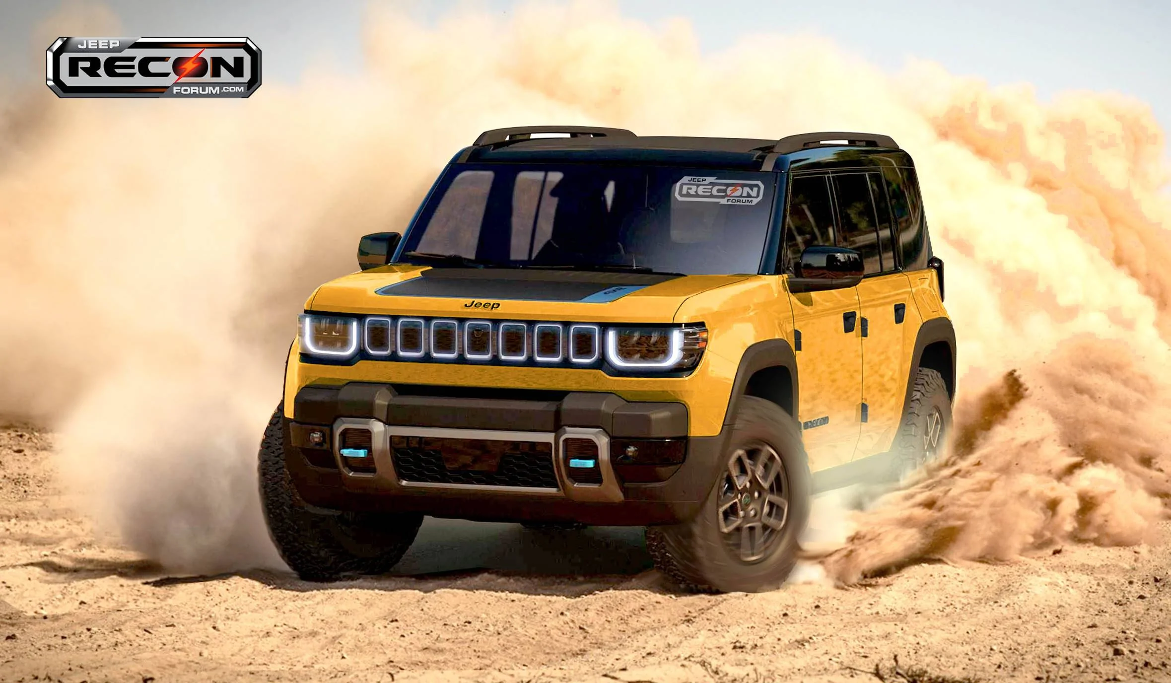 Jeep Recon EV 2025 Jeep Recon EV Previews in More Colors Jeep-Recon-HellaYella