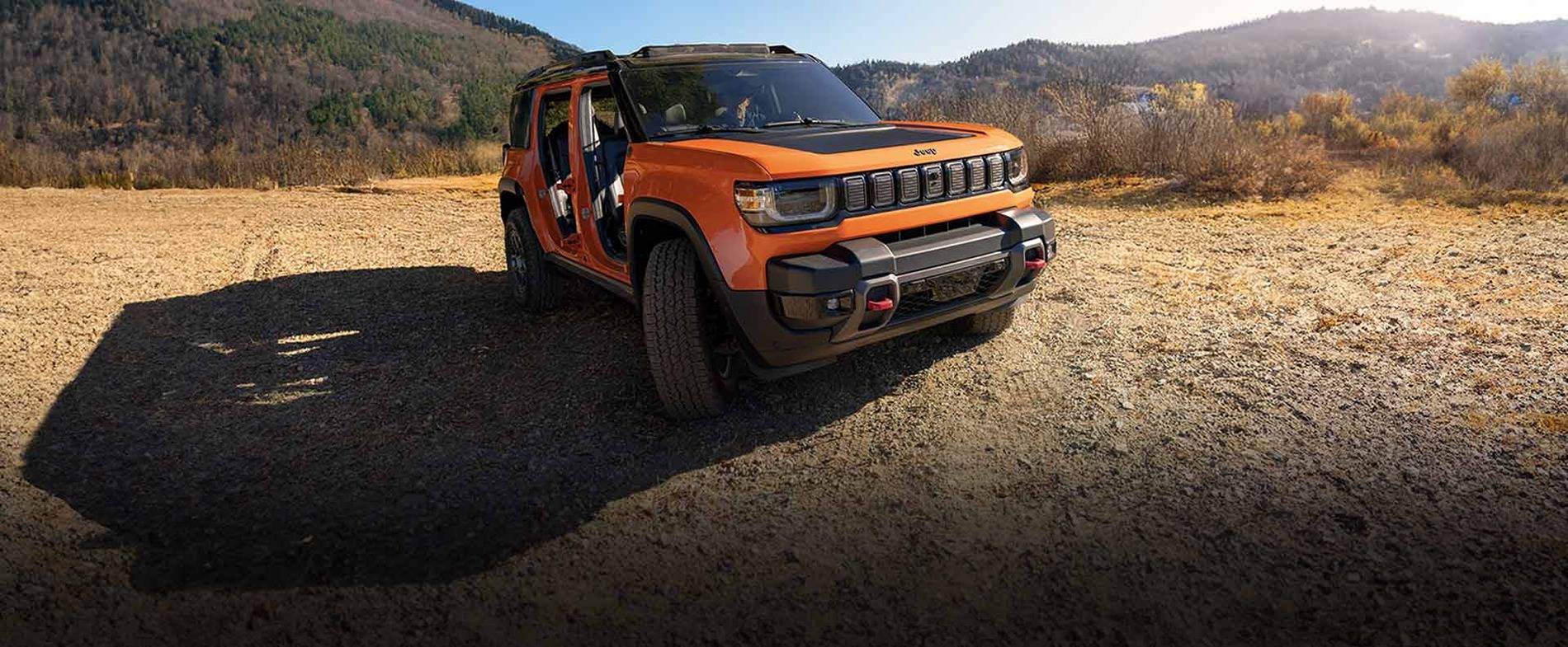 Jeep Recon EV Jeep Recon 4xe Added to Jeep Website -- New Orange (Punk'n?) Photos 2026 Jeep Recon EV 4xe Orange Punk'n 5