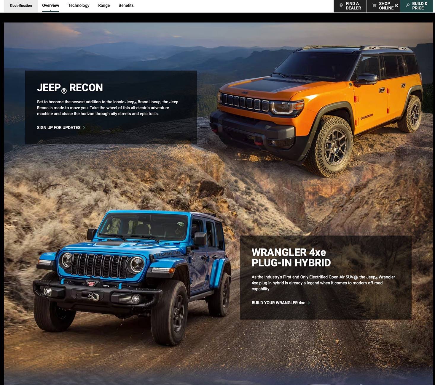 Jeep Recon EV Jeep Recon 4xe Added to Jeep Website -- New Orange (Punk'n?) Photos Screenshot 2025-06-09 at 5.34.57 PM