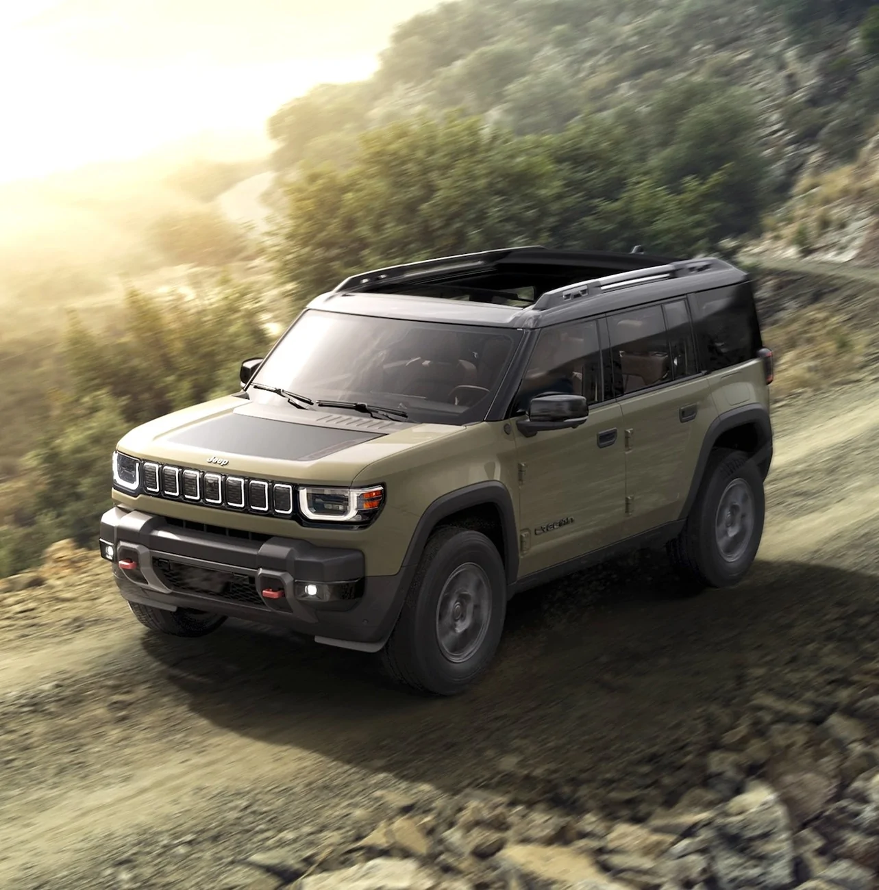 Jeep Recon EV 2026 Jeep Recon World Premiere! Starting Price $65,000. 250 miles range, 0-60 3.6s JP026_003RE