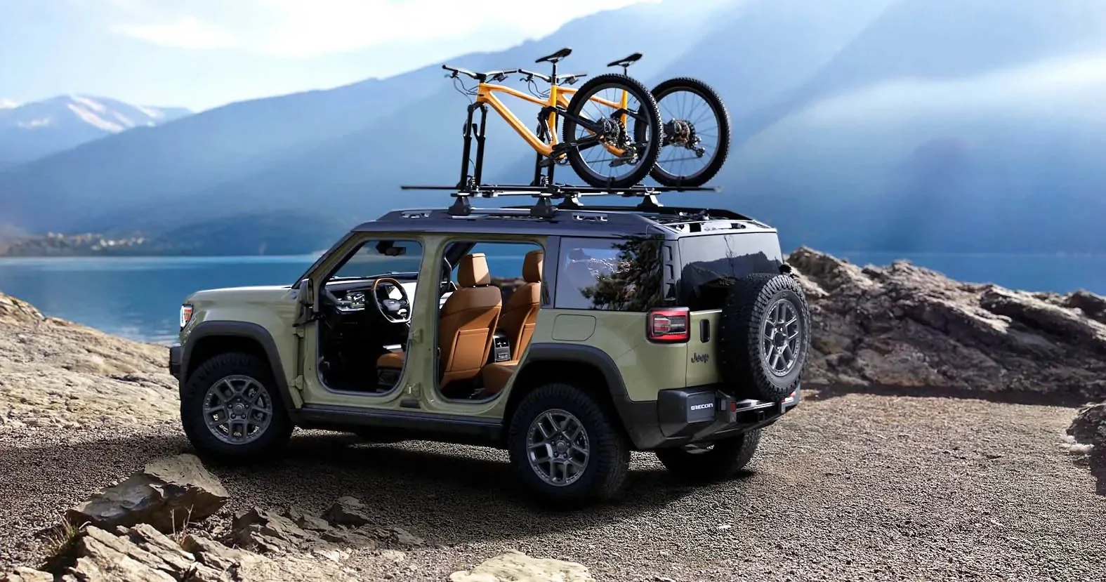 Jeep Recon EV 2026 Jeep Recon World Premiere! Starting Price $65,000. 250 miles range, 0-60 3.6s 36982-0ee25b26d623c6400e7fa9580bdba33