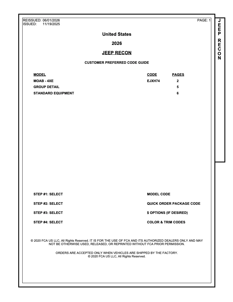 Jeep Recon EV 2026 Jeep Recon ORDER GUIDE 2026-jeep-recon-order-guide1